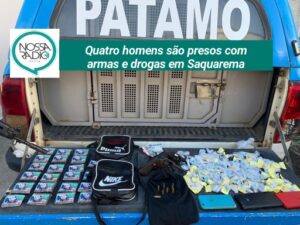 Leia mais sobre o artigo Quatro homens são presos com armas e drogas em Saquarema