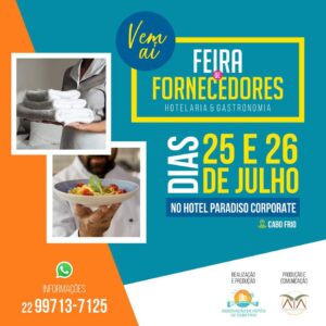 Leia mais sobre o artigo ASSOCIAÇÃO DE HOTÉIS E TURISMO DE CABO REALIZA 5ª EDIÇÃO DA FEIRA DE FORNECEDORES DA HOTELARIA E DA GASTRONOMIA.