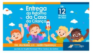 Leia mais sobre o artigo Prefeitura de Cabo Frio entrega reforma da Casa da Criança, no bairro Jardim Esperança