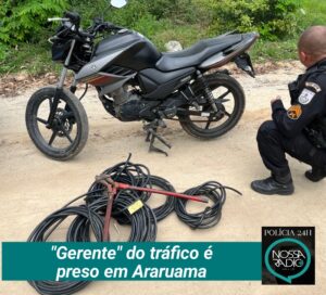 Leia mais sobre o artigo “Gerente” do tráfico é preso em Araruama