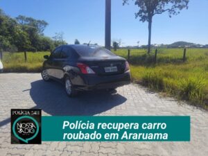 Leia mais sobre o artigo Polícia recupera carro  roubado em Araruama
