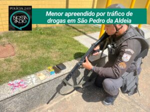 Leia mais sobre o artigo Menor apreendido por tráfico de drogas em São Pedro da Aldeia