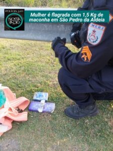 Leia mais sobre o artigo Mulher é flagrada com 1,5 Kg de maconha em São Pedro da Aldeia