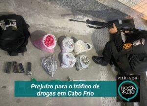 Leia mais sobre o artigo Prejuízo para o tráfico de drogas em Cabo Frio