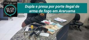 Leia mais sobre o artigo Dupla é presa por porte ilegal de arma de fogo em Araruama
