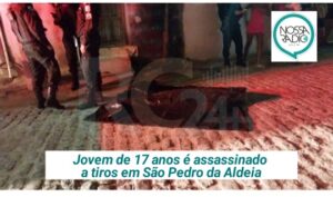 Leia mais sobre o artigo Jovem de 17 anos é assassinado  a tiros em São Pedro da Aldeia