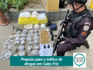 Leia mais sobre o artigo Prejuízo para o tráfico de drogas em Cabo Frio