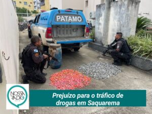 Leia mais sobre o artigo Prejuízo para o tráfico de drogas em Saquarema