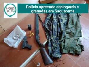 Leia mais sobre o artigo Polícia apreende espingarda e  granadas em Saquarema