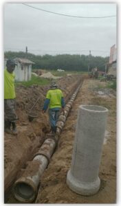 Leia mais sobre o artigo Secretaria de Serviços Públicos realiza manilhamento no bairro Recanto do Sol em São Pedro da Aldeia