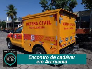 Leia mais sobre o artigo Encontro de cadáver em Araruama