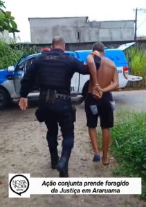 Leia mais sobre o artigo Ação conjunta prende foragido da Justiça em Araruama