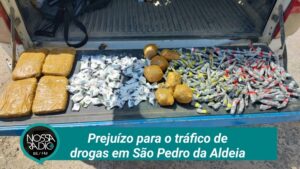 Leia mais sobre o artigo Prejuízo para o tráfico de drogas em São Pedro da Aldeia