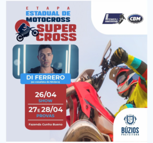 Leia mais sobre o artigo Búzios recebe etapa do Campeonato Estadual de Motocross nos dias 27 e 28 de abril