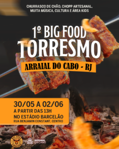 Leia mais sobre o artigo VEM AÍ O BIG FOOD TORRESMO EM ARRAIAL!