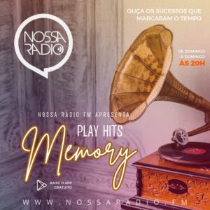 Leia mais sobre o artigo Play Hits Memory, o programa que não tem folga na Nossa Rádio