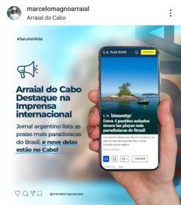 Leia mais sobre o artigo Arraial do Cabo é destaque na imprensa internacional!