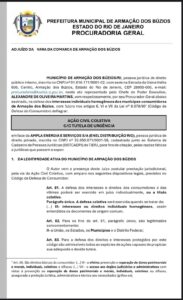 Leia mais sobre o artigo MUNICÍPIO DE ARMAÇÃO DOS BÚZIOS ENTRA COM AÇÃO COLETIVA CONTRA ENEL