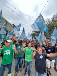 Leia mais sobre o artigo Caminhada com Chumbinho agita maiores colégios eleitorais de São Pedro da Aldeia