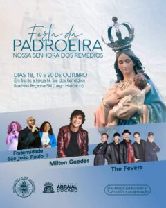 Leia mais sobre o artigo Milton Guedes e Theo Fevers são atrações da Festa da Padroeira em Arraial do Cabo