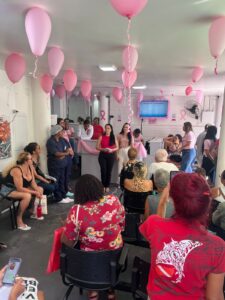 Leia mais sobre o artigo OUTUBRO ROSA: Hoje foi dia de ação e de emoção na Policlínica de Arraial do Cabo