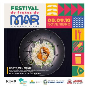 Leia mais sobre o artigo Prefeitura e Turismo de Arraial do Cabo apresentam pratos do 2° Festival de Frutos do Mar, Gastronomia e Chopp