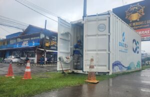 Leia mais sobre o artigo Inovação: primeiro reservatório móvel da Prolagos começa a funcionar em Tamoios