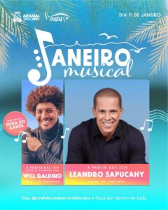 Leia mais sobre o artigo Música, arte e sabores únicos dão o tom ao verão de Arraial do Cabo