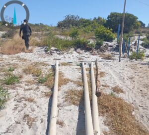 Leia mais sobre o artigo Fiscalização ambiental encontra obra irregular no Bairro Caiçara, em Arraial do Cabo
