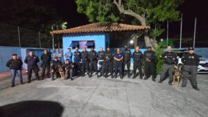 Leia mais sobre o artigo Cães farejadores de Arraial do Cabo participam de ação de segurança em Cabo Frio