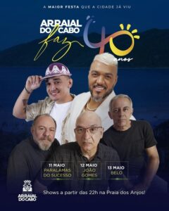 Leia mais sobre o artigo Arraial do Cabo prepara festa de 40 anos em grande estilo e chama atenção