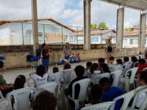Leia mais sobre o artigo Programa Saúde na Escola leva ações de prevenção e orientação à Escola Municipal João José de Carvalho