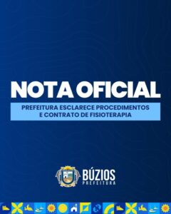 Leia mais sobre o artigo NOTA OFICIAL – Prefeitura esclarece procedimentos e contrato de fisioterapia