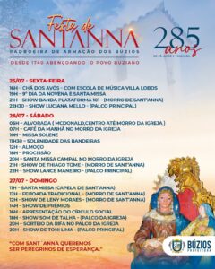 Leia mais sobre o artigo Sant’Anna, padroeira de Búzios, será homenageada com festa neste fim de semana