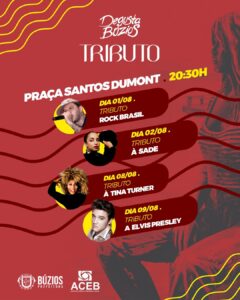 Leia mais sobre o artigo Shows gratuitos embalam o Degusta Búzios 2025 com tributos a grandes ícones da música brasileira e internacional