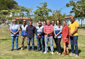 Leia mais sobre o artigo Prefeito Alexandre Martins recebe representantes da Operação Segurança Presente para alinhar logística de instalação da nova base em Búzios