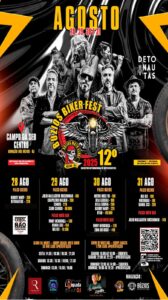 Leia mais sobre o artigo Aqueçam os motores: vem aí a 12ª edição do Búzios Biker Fest 2025