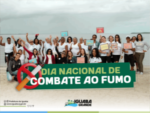 Leia mais sobre o artigo Iguaba Grande realiza campanha pelo Dia Nacional de Combate ao Fumo 2025