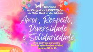 Leia mais sobre o artigo São Pedro da Aldeia recebe 14ª Parada do Orgulho LGBTQIA+