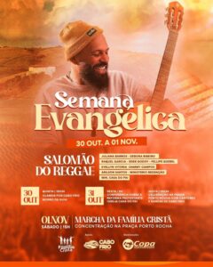 Leia mais sobre o artigo Semana Evangélica reúne música, comunhão e fé em Cabo Frio