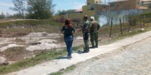 Leia mais sobre o artigo Operação integrada controla incêndio e combate danos ambientais no bairro Foguete