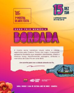 Leia mais sobre o artigo Charitas recebe a 1ª Mostra de Arte Têxtil “Cabo Frio Memória Bordada”