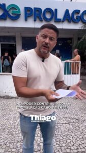 Leia mais sobre o artigo Vereador que fez lei contra a Prolagos ano passado e não fiscalizou, tenta pegar carona na falta d’água e fazer mídia