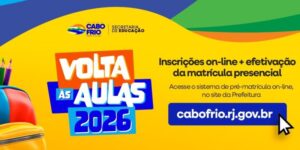 Leia mais sobre o artigo Educação de Cabo Frio abre nova fase de pré-matrícula para ampla concorrência