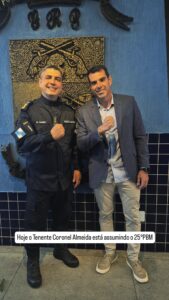 Leia mais sobre o artigo Fabinho Costa participa da cerimônia de troca de comando do 25º BPM em Cabo Frio