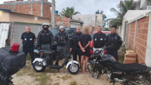 Leia mais sobre o artigo Operação conjunta prende suspeito e recupera motos roubadas em Cabo Frio e Arraial do Cabo