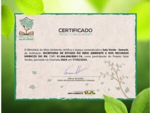 Leia mais sobre o artigo Búzios conquista certificação do Ministério do Meio Ambiente e Clima para implantar o Projeto Sala Mais Verde
