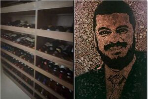 Leia mais sobre o artigo PF encontra adega com diversos rótulos de vinhos e rosto de Bacellar em imóvel ligado ao deputado