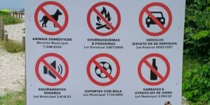 Leia mais sobre o artigo Prefeitura de Cabo Frio renova sinalização informativa e ambiental em áreas naturais do município