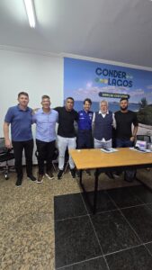 Leia mais sobre o artigo SECRETÁRIO DE TURISMO DE ARRAIAL PARTICIPA DE REUNIÃO DO CONDERLAGOS